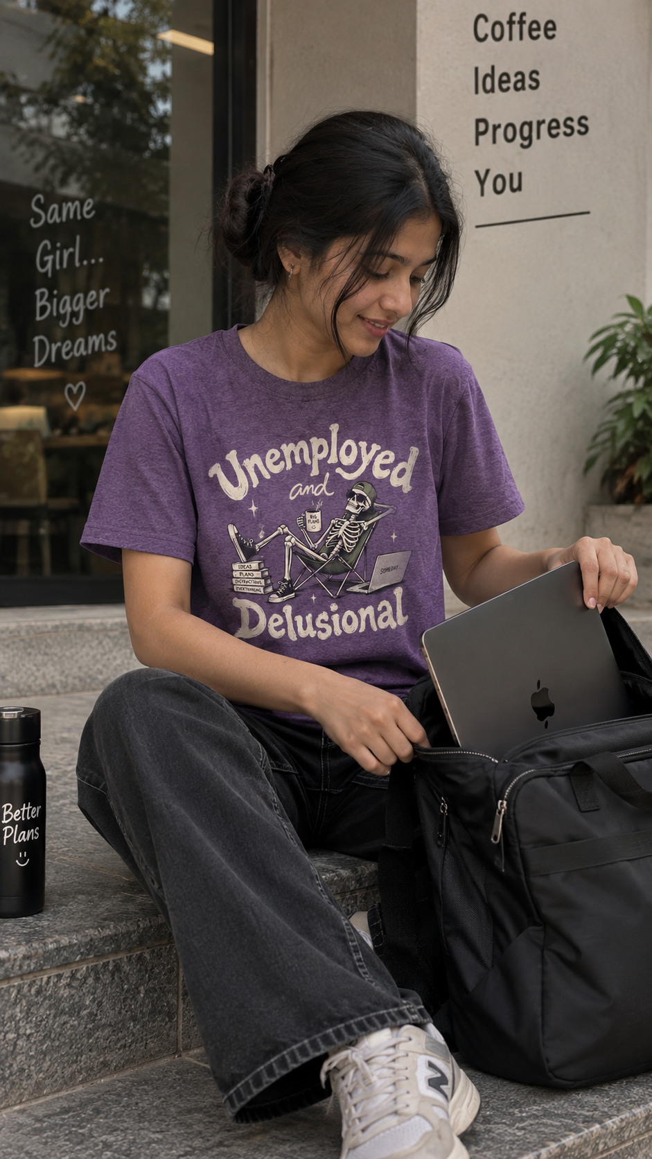 Unisex Delusional t shirt.